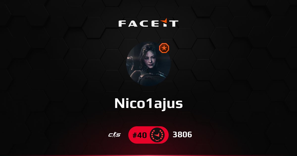 Nico1ajus CS2 - FACEIT.com